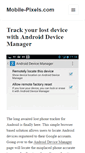 Mobile Screenshot of mobile-pixels.com